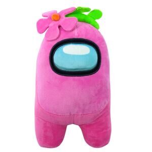 Among Us Official 12" Pink Flower Plush Toy Authentic Licensed Toikido